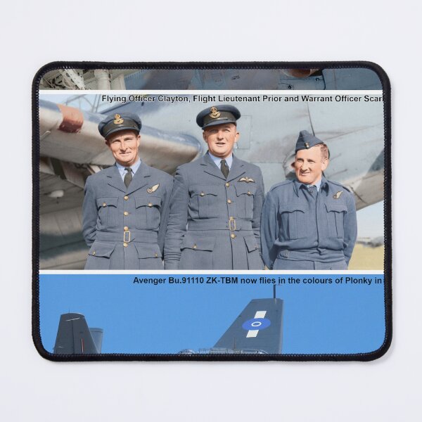 Item preview, RNZAF Avenger TBF-1C NZ2518 "PLONKY" and her crew designed and sold by Rarity-Color.
