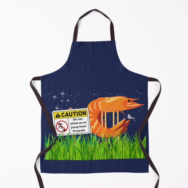 Item preview, Do not climb on or jump from Prawnie - in the Big Prawn range of designs  designed and sold by Container  of Dreams.