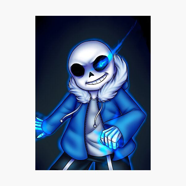 Sans Undertale Photographic Print for Sale by KrakenTShirts