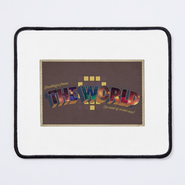 Item preview, Oneshot The World Vintage Postcard   designed and sold by 7VTGDesignerZ.