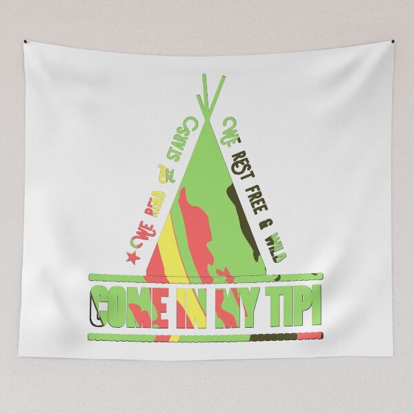 Item preview, Tipi poetry camper quote designed and sold by vibeno1.
