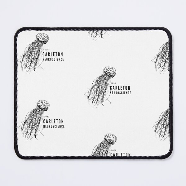 Item preview, Brain Jelly-Fish with Words (Black) designed and sold by CUNeuroscience.