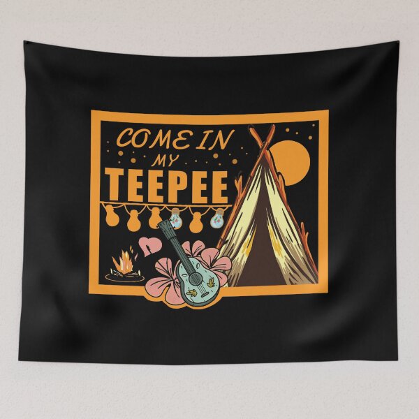 Item preview, Tipi lovers campinglove designed and sold by vibeno1.
