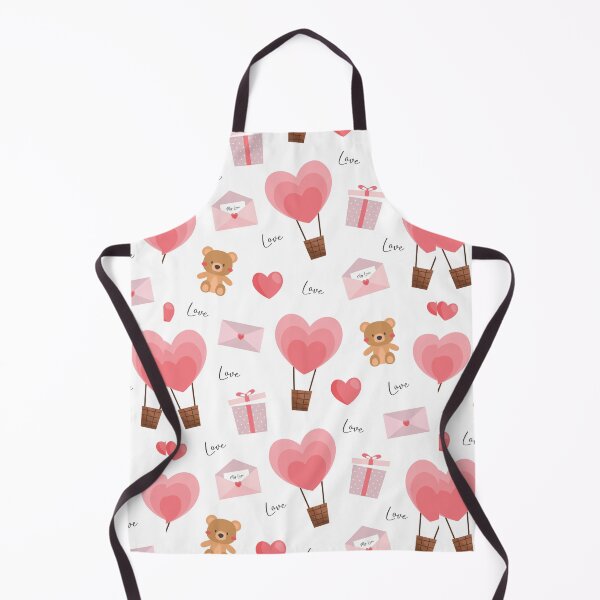 Item preview, Pink Valentine Hearts and Teddybears - Love Valentine's Day designed and sold by lduke47.