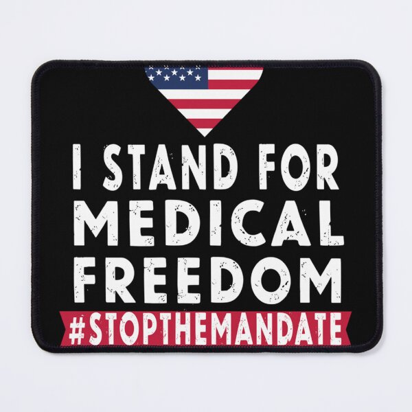 Item preview, I STAND FOR MEDICAL FREEDOM American Flag Heart Love Classic designed and sold by NancyGarner.