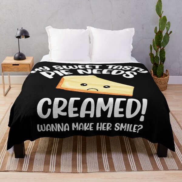 Item preview, Swinger Lifestyle Hotwife Design - My Sweet Tasty Pie Needs Creamed! Wanna Make Her Smile? For dark colors. designed and sold by swingersshop.