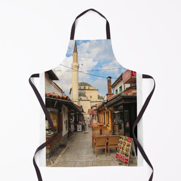 Item preview, Cafes on Ćurčiluk mali street in the Bascarsija neighbourhood, old town Sarajevo designed and sold by SnapTPhotograph.