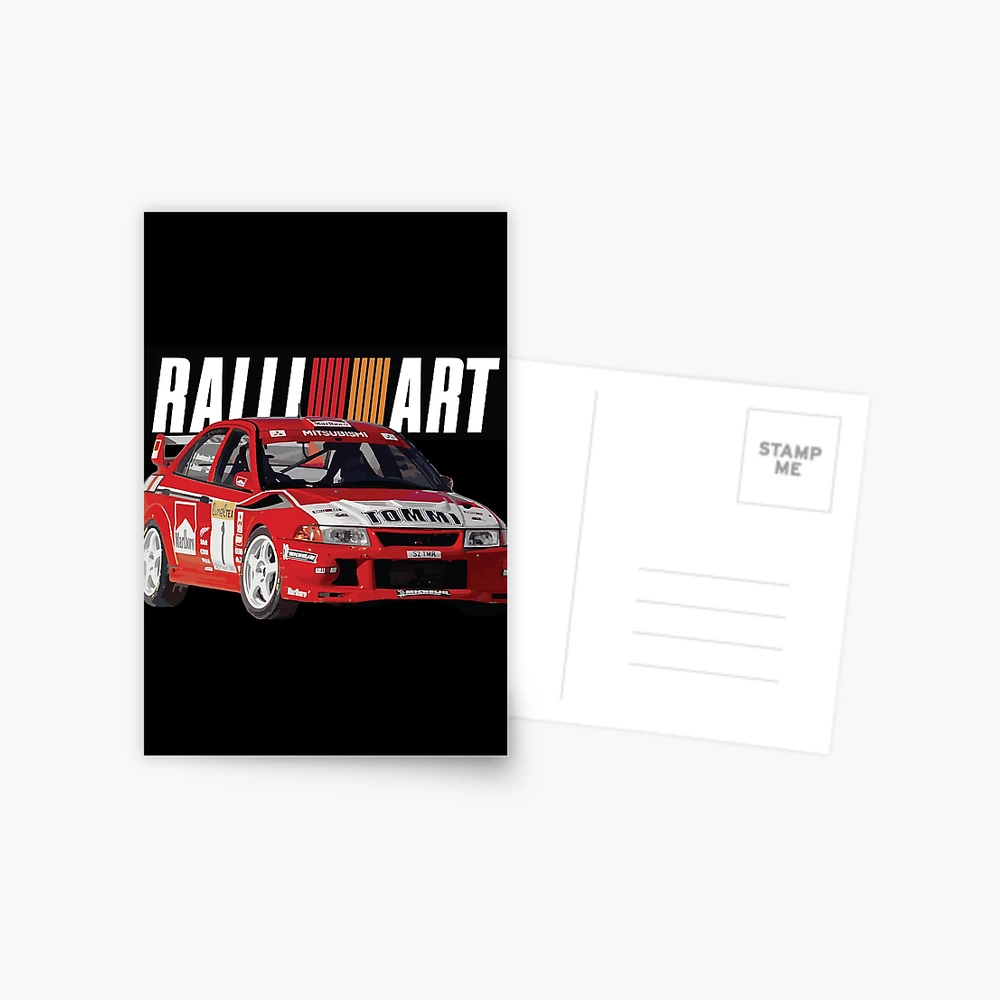 Evo 6 TME WRC RALLIART Mitsubish Evolution Enkei Tommi Mäkinen