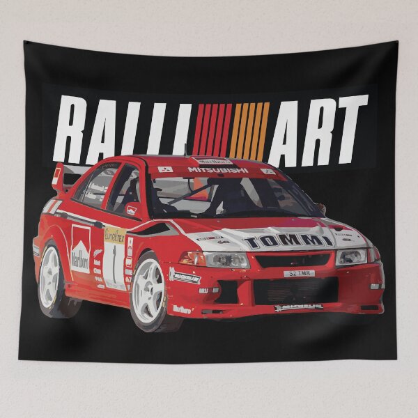 Item preview, Evo 6 TME WRC RALLIART Mitsubish Evolution Enkei Tommi Mäkinen designed and sold by cowtownCOWBOY.