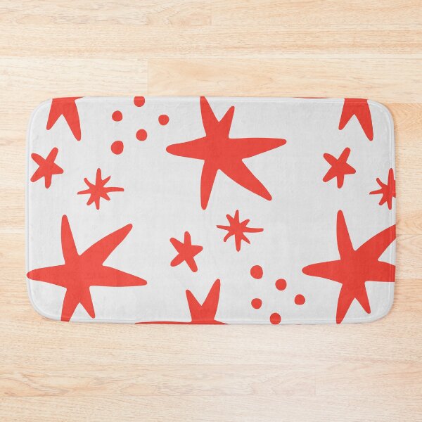 Item preview, Red stars childrens color style designed and sold by artdragongift 15.