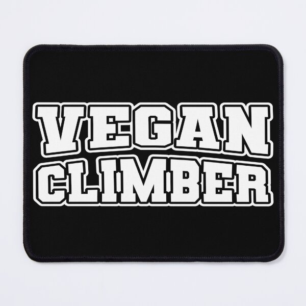 Item preview, Vegan Climber Preppy Mountain Climbing Plant Based White designed and sold by cashewdays.