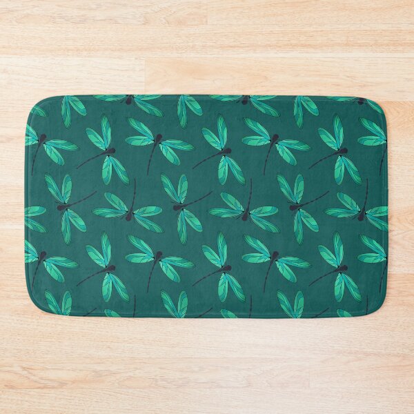 Item preview, Dragonflies On Teal designed and sold by SweetThreads79.