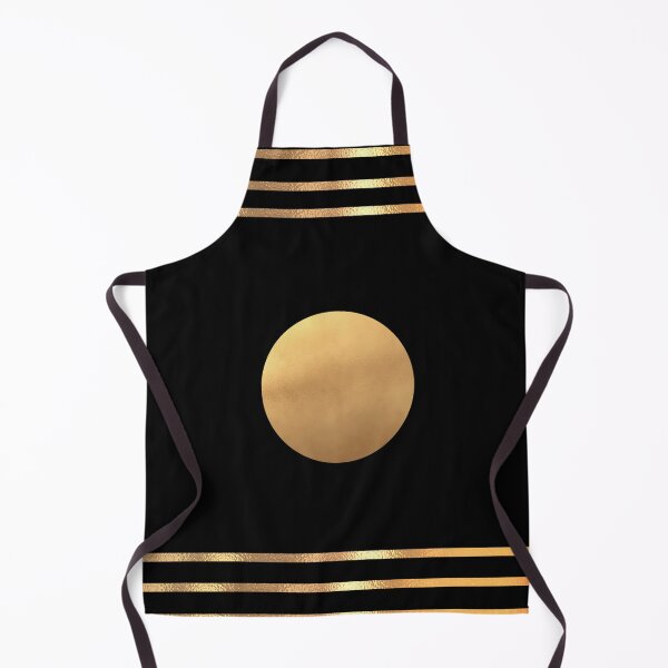 Item preview, Gold Circle Stripes Black Design designed and sold by BellaEstela.