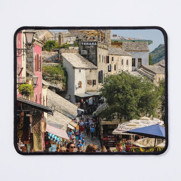 Item preview, Kujundžiluk street in the old town in central Mostar, Bosnia and Herzegovina designed and sold by SnapTPhotograph.