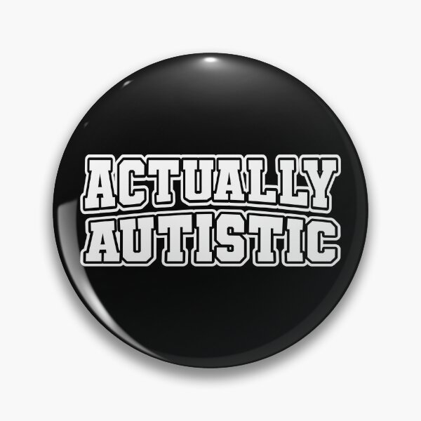 Item preview, Actually Autistic Autism Awareness Preppy White Neurodivergence designed and sold by cashewdays.