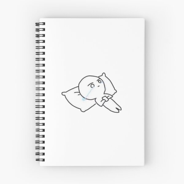 Item preview, Crying in bed with phone meme designed and sold by uncannyjuice.