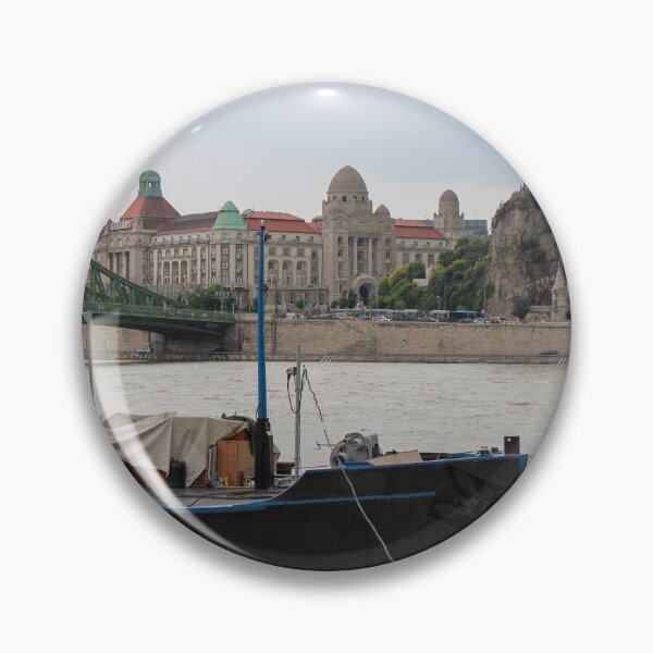 Item preview, A view across the Danube to Liberty Bridge and Gellert in Budapest designed and sold by SnapTPhotograph.