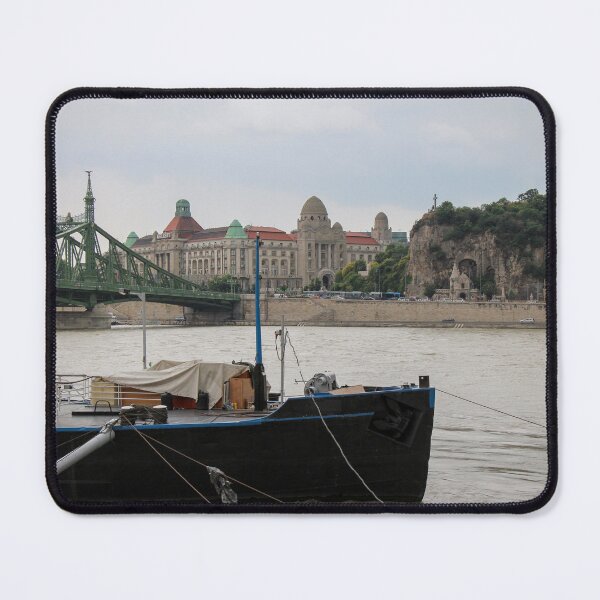 Item preview, A view across the Danube to Liberty Bridge and Gellert in Budapest designed and sold by SnapTPhotograph.