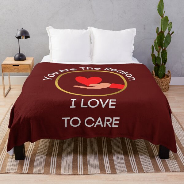 Item preview, You Are The Reason I Love To Care - Heartfelt Design for a Special Someone designed and sold by EnrichGraphics.