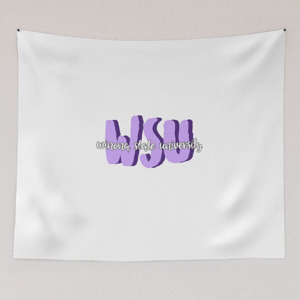 Item preview, Winona State University Cursive designed and sold by Becca Miller.