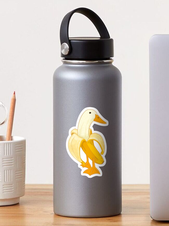 Funny Banana duck Sticker