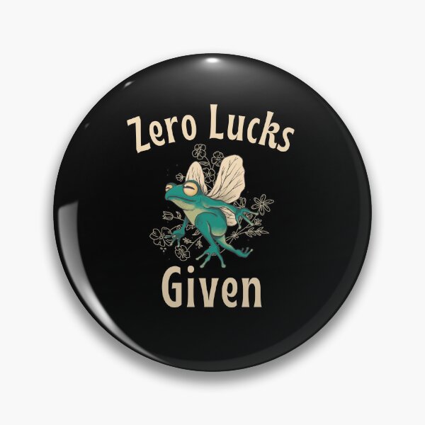 Item preview, Zero Lucks Given, Let's Get Lucked Up, Funny St. Patrick's Day Design for Frog Lovers designed and sold by Auntieck.