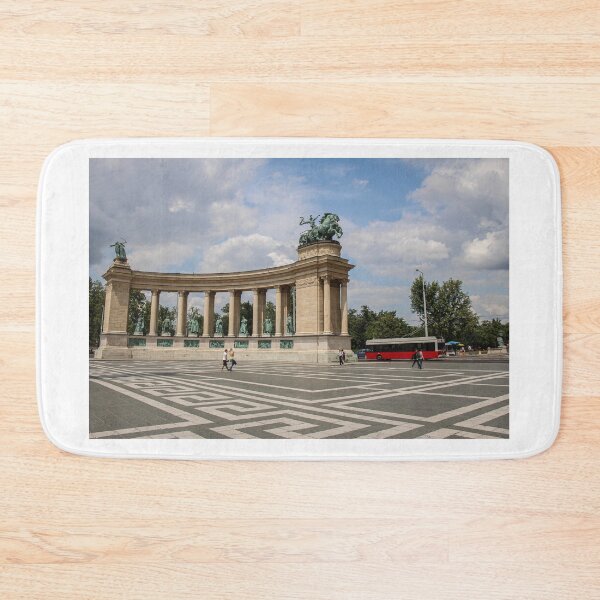 Item preview, Heroes Square on a summers day in Budapest, Hungary designed and sold by SnapTPhotograph.