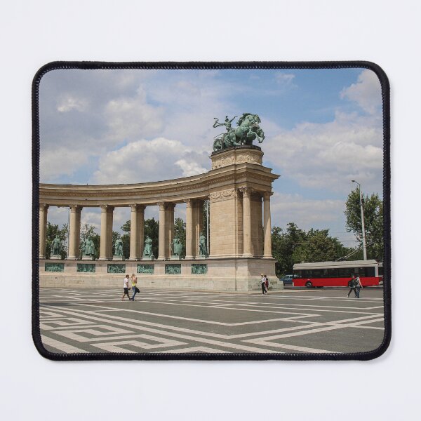Item preview, Heroes Square on a summers day in Budapest, Hungary designed and sold by SnapTPhotograph.