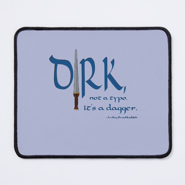 Item preview, Dirk - Not a typo designed and sold by Sparabel Productions.