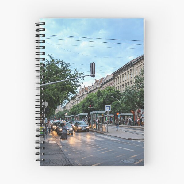 Item preview, Street scene at the Terez Krt and Kiraly Interchange or junction, Budapest designed and sold by SnapTPhotograph.