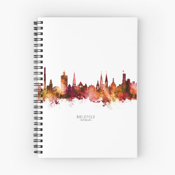 Item preview, Bielefeld Germany Skyline designed and sold by ArtPrints.