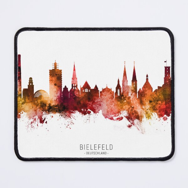 Item preview, Bielefeld Germany Skyline designed and sold by ArtPrints.
