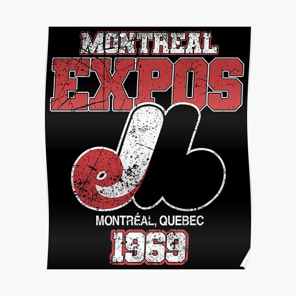 1978 Montreal Expos ---- Vintage Faded Baseball Design - Baseball