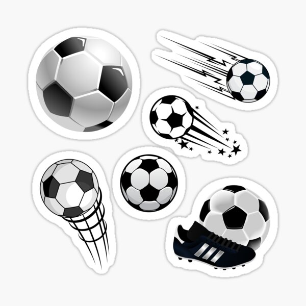 Love Soccer Stacked 4" Vinyl Decal Car Window Sticker Car MLS FIFA Sport Ball 
