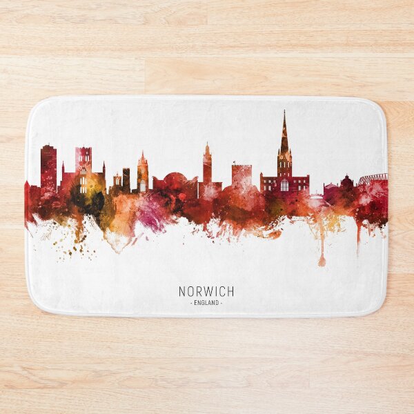 Item preview, Norwich England Skyline designed and sold by ArtPrints.