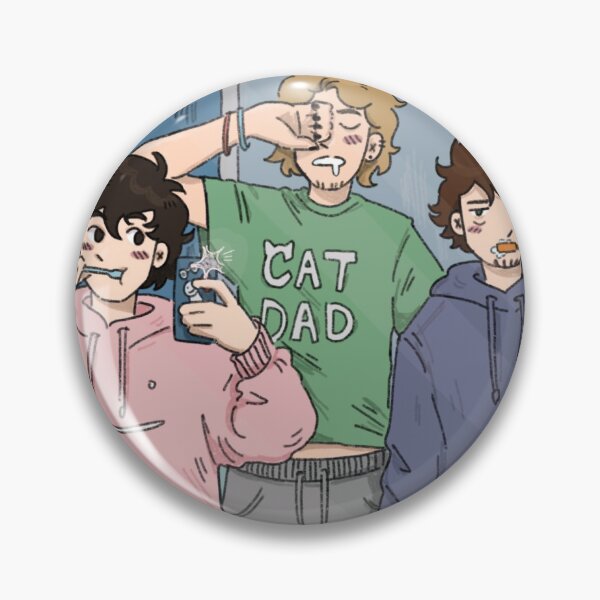 Item preview, dream team bathroom selfie  designed and sold by dumbtinyfrog.