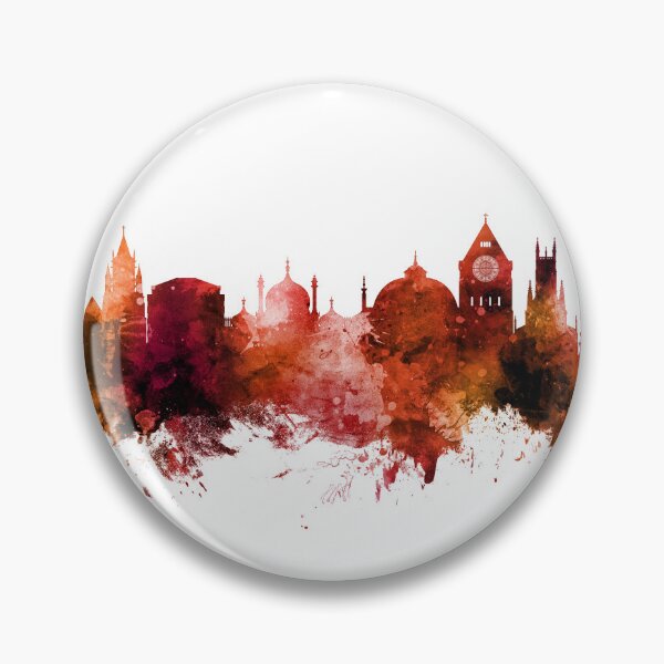 Item preview, Brighton England Skyline designed and sold by ArtPrints.