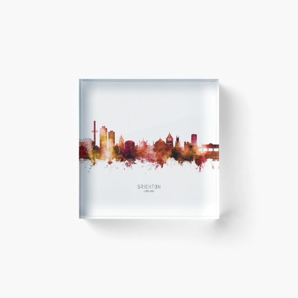 Item preview, Brighton England Skyline designed and sold by ArtPrints.