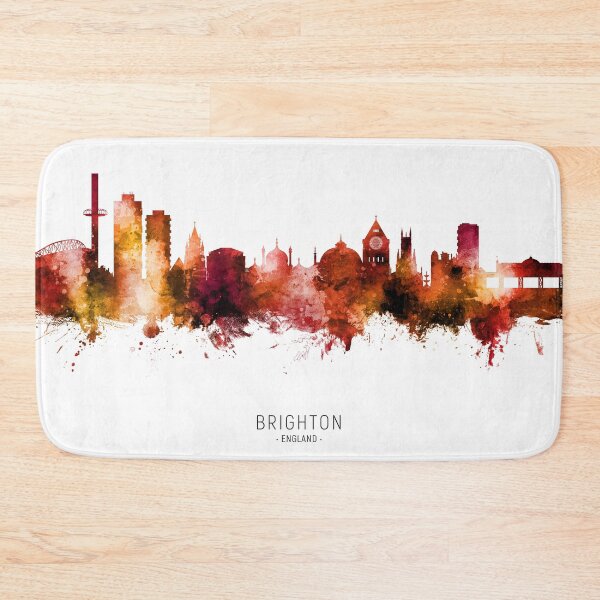 Item preview, Brighton England Skyline designed and sold by ArtPrints.