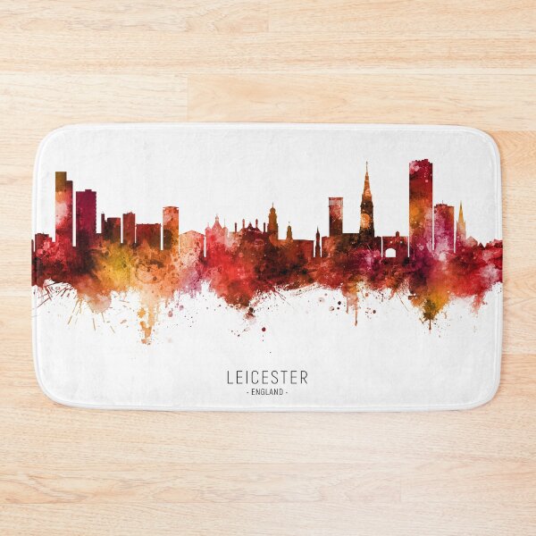 Item preview, Leicester England Skyline designed and sold by ArtPrints.