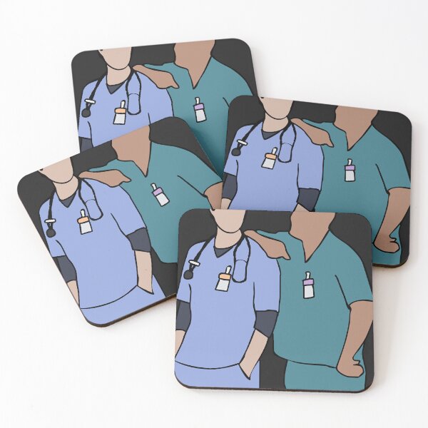 Item preview, JD and Turk Scrubs Essential T-Shirt designed and sold by MistyWilhe.