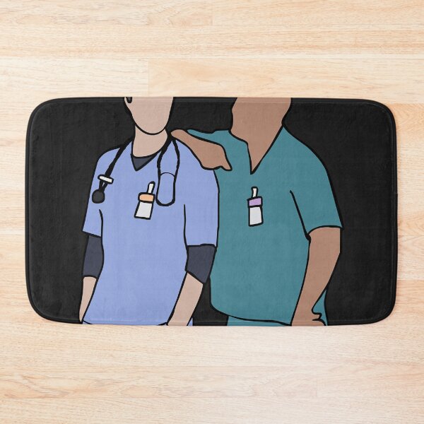Item preview, JD and Turk Scrubs Essential T-Shirt designed and sold by MistyWilhe.
