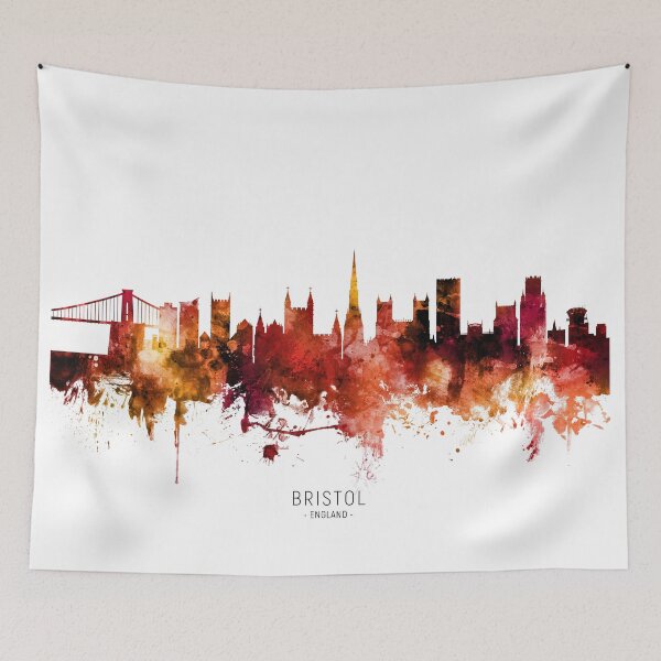 Item preview, Bristol England Skyline designed and sold by ArtPrints.