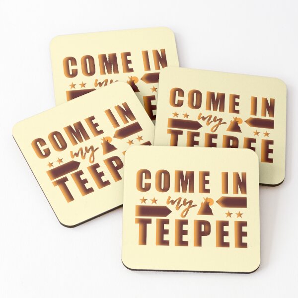 Item preview, Teepee saying lovers campinglove designed and sold by vibeno1.