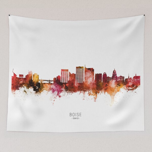 Item preview, Boise Idaho Skyline designed and sold by ArtPrints.