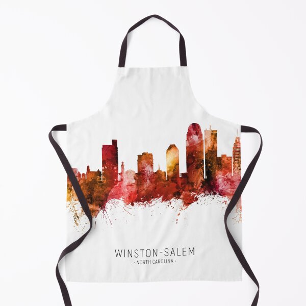 Item preview, Winston-Salem North Carolina Skyline designed and sold by ArtPrints.