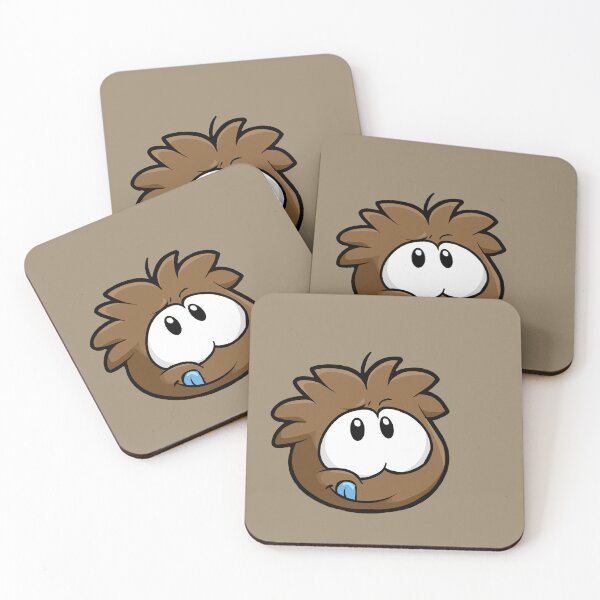 Item preview, brown puffle designed and sold by meganalexaa.