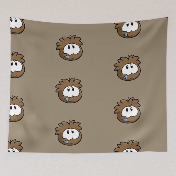 Item preview, brown puffle designed and sold by meganalexaa.