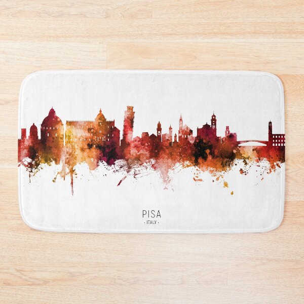 Item preview, Pisa Italy Skyline designed and sold by ArtPrints.