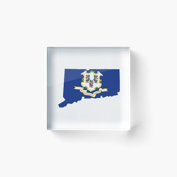 Item preview, Connecticut (CT) State Flag Inside State designed and sold by AnnabelsBelongs.
